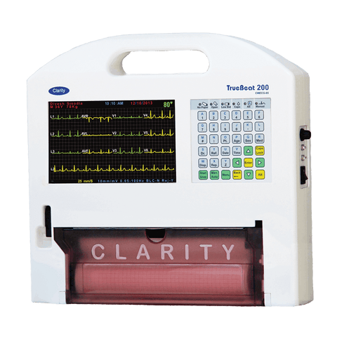 Clarity ECG  Portable, Low Power 12-Lead ECG Machine – Clarity Medical Pvt  Ltd